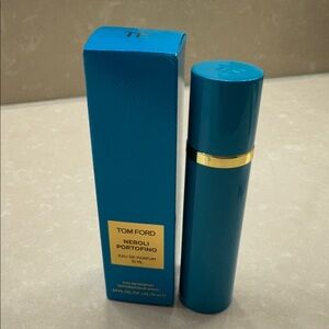 NWT Tom Ford Neroli Portofino Eau de Parfum in Blue and Gold 10 ml